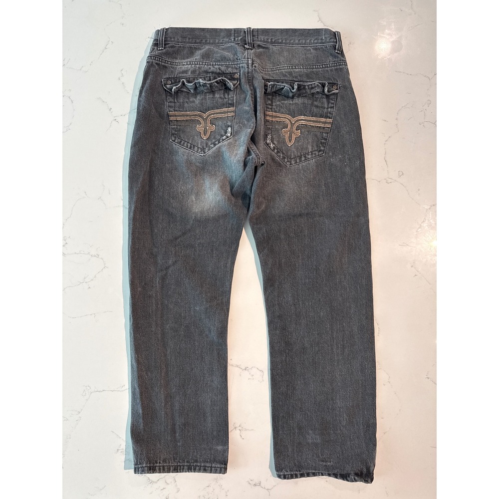 NoBo Jeans Mens 36x30 Dark Wash Straight Leg Denim Pants